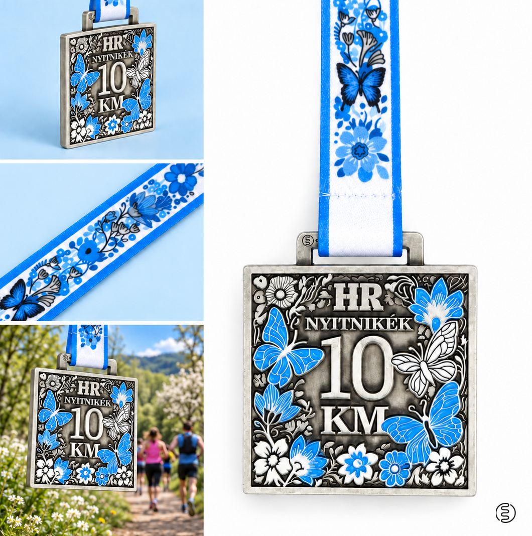 Nyitnikék 10 km érem